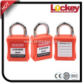 Industrial 25mm Short Shackle Safety Lockout Padlock